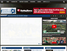 Tablet Screenshot of hondurasfutbol.com
